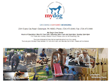 Tablet Screenshot of mydoginc.us